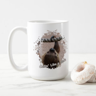 Chillin 'Like a Sloth Koffiemok