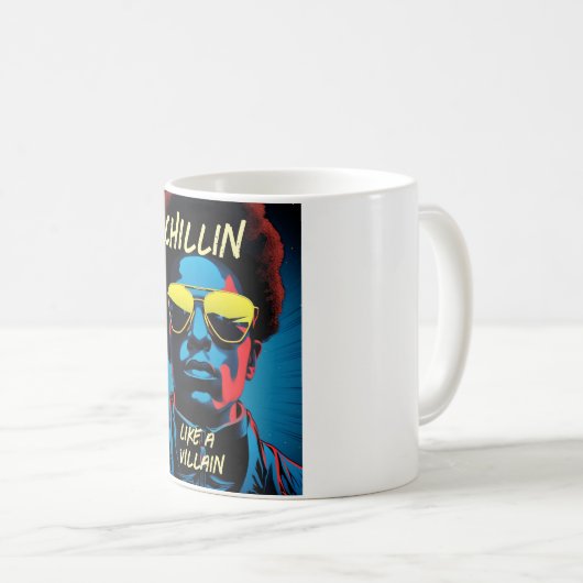 Chillin Like a Villain Coffee Mug Koffiemok (Voorkant rechts)