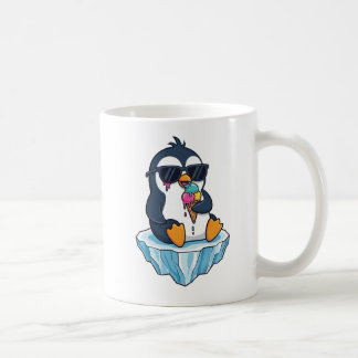 Chillin’ Like a Villain – Cool Penguin Ice Cream Koffiemok
