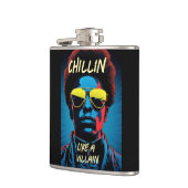 Chillin Like a Villain Flask Heupfles (Links)