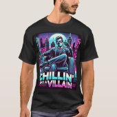 Chillin’ Like a Villain Retro 80s T-shirt voor man (Voorkant)