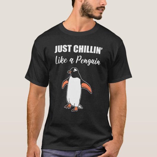 Chillin like Penguin Chill Person T-shirt (Voorkant)