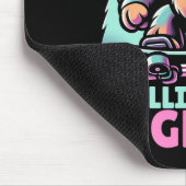 Chillin’ met Bigfoot Alpine Wintersport Snowboa Muismat (Hoek)