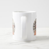 Chillin' met FRIENDS™ Cartoon Grote Koffiekop (Achterkant)