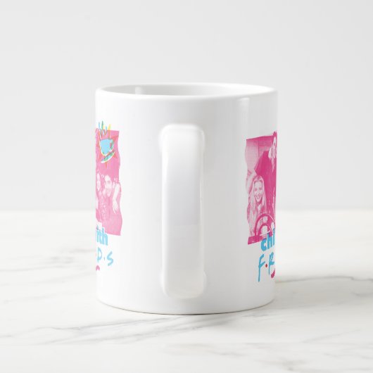 Chillin' met FRIENDS™ Grote Koffiekop (Achterkant)