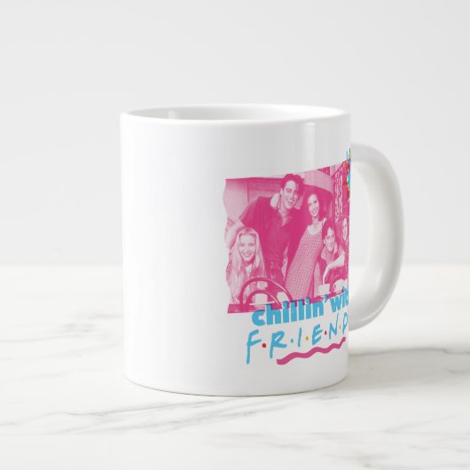 Chillin' met FRIENDS™ Grote Koffiekop (Voorkant rechts)
