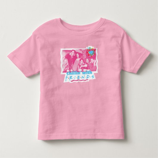 Chillin' met FRIENDS™ Kinder Shirts (Voorkant)