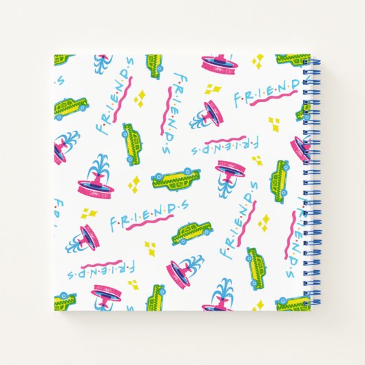 Chillin' met FRIENDS™ Notitieboek (Achterkant)