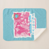 Chillin' met FRIENDS™ Sherpa Deken (Voorkant (horizontaal))