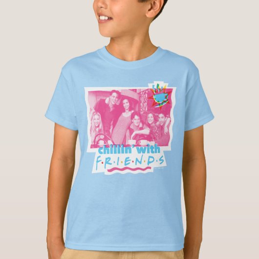 Chillin' met FRIENDS™ T-shirt (Voorkant)