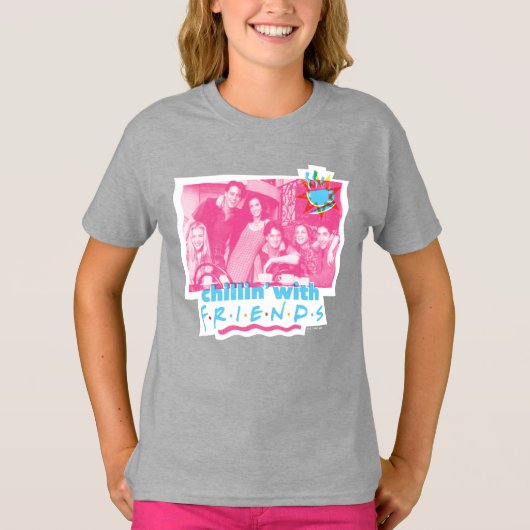 Chillin' met FRIENDS™ T-shirt (Voorkant)