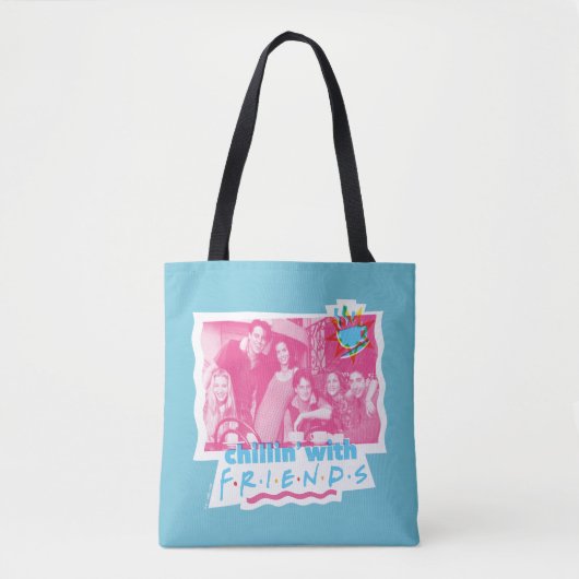 Chillin' met FRIENDS™ Tote Bag (Voorkant)