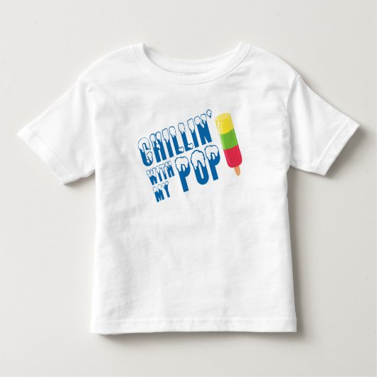 Chillin' met het T-shirt van mijn Pop Kinderen (Voorkant)