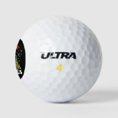 Chillin met kerst met mijn gnomen golfballen (Logo)