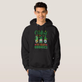 Chillin met mijn 5-de-gradengnomen St. Patricks Da Hoodie (Voorkant volledig)