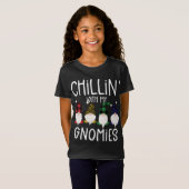 Chillin met mijn gnomen speldenluipaargnomen t-shirt (Voorkant volledig)