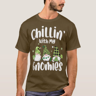 Chillin met mijn gnomen St Patricks Day Irish Sham T-shirt