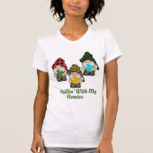 Chillin met mijn homies Funny St Patrick's Day T-S T-shirt (Voorkant)