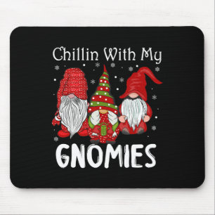 Chillin met mijn kerstpasjes familie F Muismat