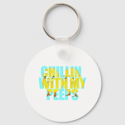 Chillin met mijn peps sleutelhanger (Voorkant)