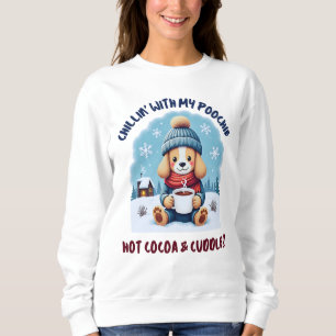 Chillin met mijn Poochie hete Cocda en Knuffels Trui