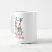 Chillin 'Met Mijn Sneeuwmies Schattige Sneeuwman Koffiemok (Voorkant links)