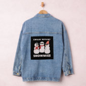 Chillin met mijn snowmies denim jacket (Hangar)