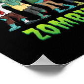 Chillin Met Mijn Zombies Halloween Boys Kinder Ple Poster (Hoek)