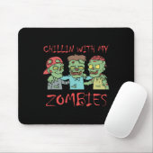 Chillin Met Mijn Zombies Leuk Halloween Muismat (Met muis)