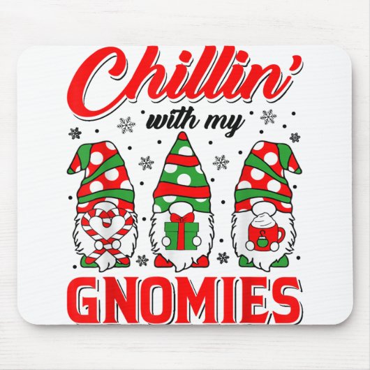 Chillin met m'n kerstkerstkerstkerstkerstkerstkers muismat (Voorkant)