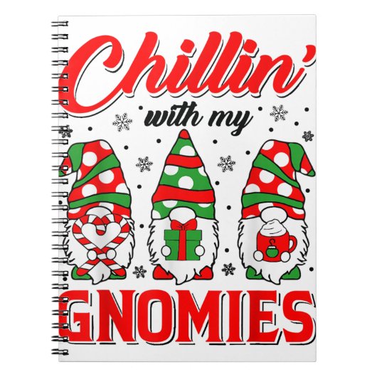 Chillin met m'n kerstkerstkerstkerstkerstkerstkers notitieboek (Voorkant)