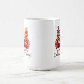 Chillin met My Turkeys Thanksgiving Fun Koffiemok (Center)