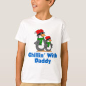 Chillin met papa t-shirt (Voorkant)
