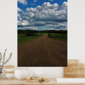 Chillin op een vuile weg poster (Keuken)