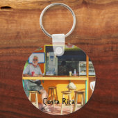 Chillin' Out in Costa Rica Sleutelhanger (Voorkant)