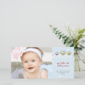 Chillin' Owls Premium 4x8-fotokaart Feestdagenkaart (Staand voorkant)