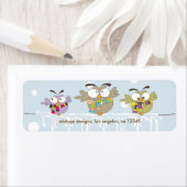 Chillin' Owls Return Address Label (Insitu)