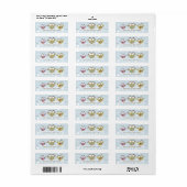 Chillin' Owls Return Address Label (Full Sheet)