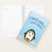 Chillin' Penguin - Chill out, ik heb dit. Planner (Display)