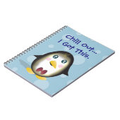 Chillin' Penguin Notitieboek (Linkerzijde)