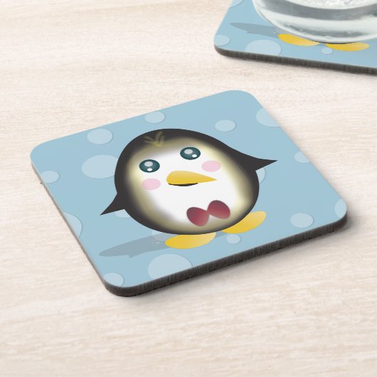 Chillin' Penguin Onderzetter (Linkerzijde)