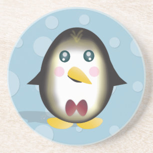 Chillin' Penguin Zandsteen Onderzetter