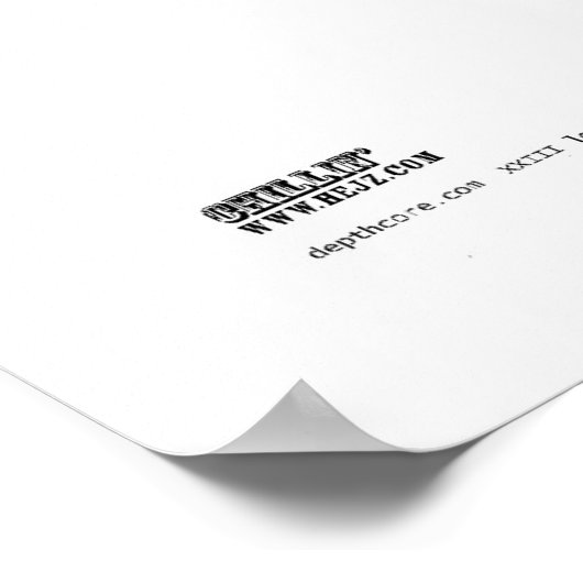 Chillin' Poster (Hoek)