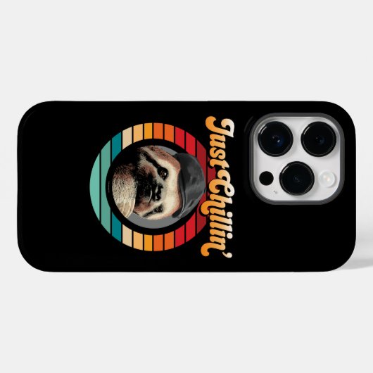 Chillin’ Sloth Hoesje-Mate iPhone Case (Achterkant (horizontaal))