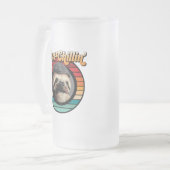 Chillin’ Sloth Matglas Bierpul (Voorkant links)