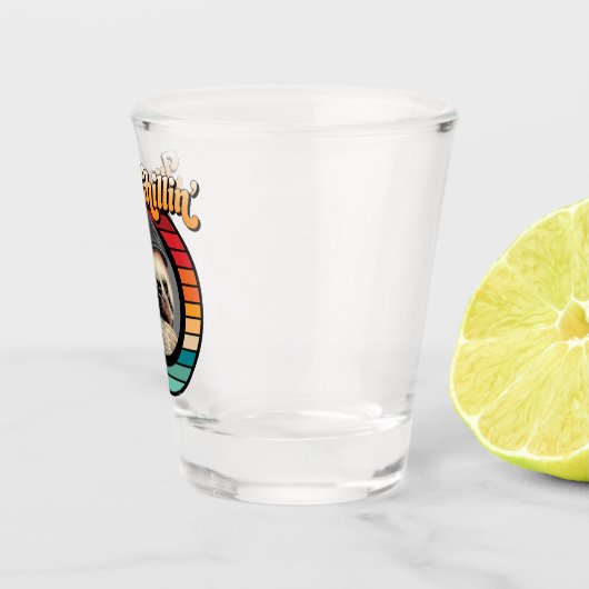 Chillin’ Sloth Shot Glas (Rechts)