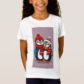 Chillin' Together - Pinguïns! T-shirt (Voorkant)