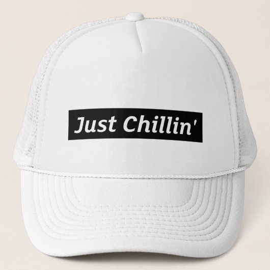 Chillin’ Trucker Hat Trucker Pet (Voorkant)
