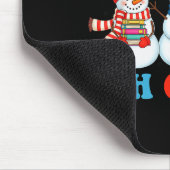 Chillin With My 4th Grade Snowmies Christmas Teach Muismat (Hoek)