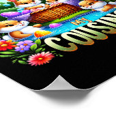 Chillin' With My Cousin Easter Day Egg Hunt Happy Poster (Hoek)